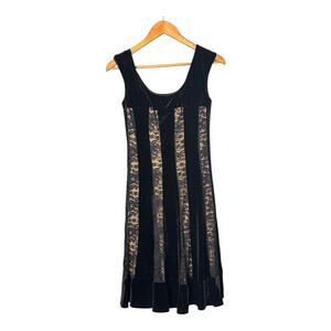 Gothic Glam‎ Connected Velvet Lace Panel Midi
Dress 6